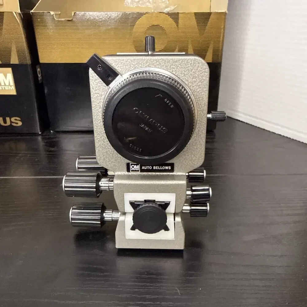 2 Super Rare NOS Olympus Auto Bellows For OM System Cameras W/ Box
